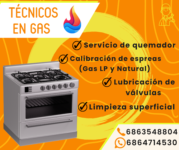 tecnicos de gas en mexicali